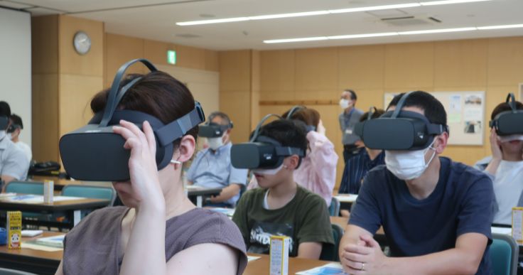 【宮城県仙台市】VR（バーチャルリアリティー）による災害体験